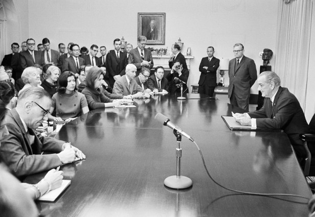 U.S. President Lyndon Johnson