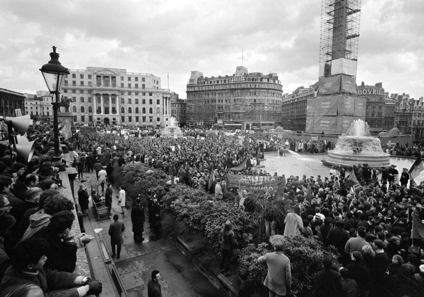 London Vietnam War Demonstration
