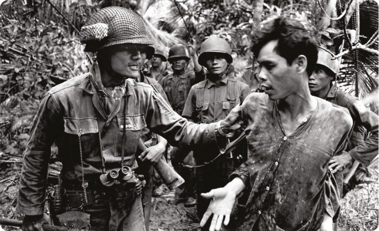 How did the Viet Cong avoid stepping on their own traps and mines in ...